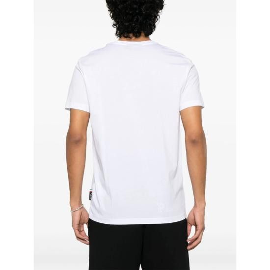 Philipp Plein PHILIPP PLEIN Men T-Shirts MTK8323 PJY002N 02 WHITE Size US XL / EU 56 / 4 - 3 Thumbnail