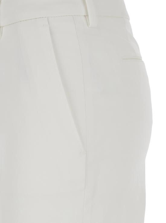 PT Torino PT TORINO Women Straight Pants CDVSNYZ00STDFT340010 White Size 30" / US 8 / IT 44 - 3 Thumbnail