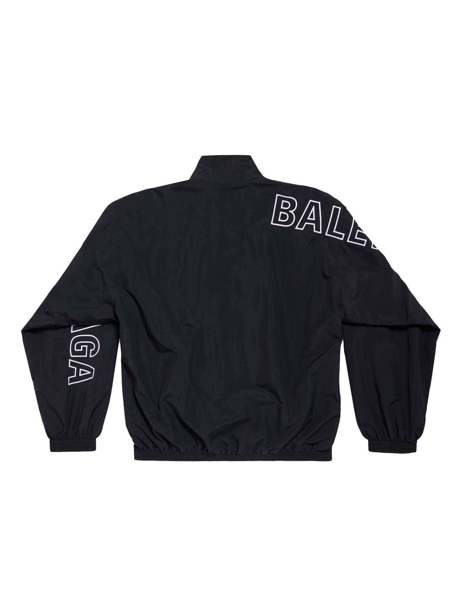 Balenciaga Outline Tracksuit Jacket in Black Size US M / EU 48-50 / 2 - 3 Thumbnail