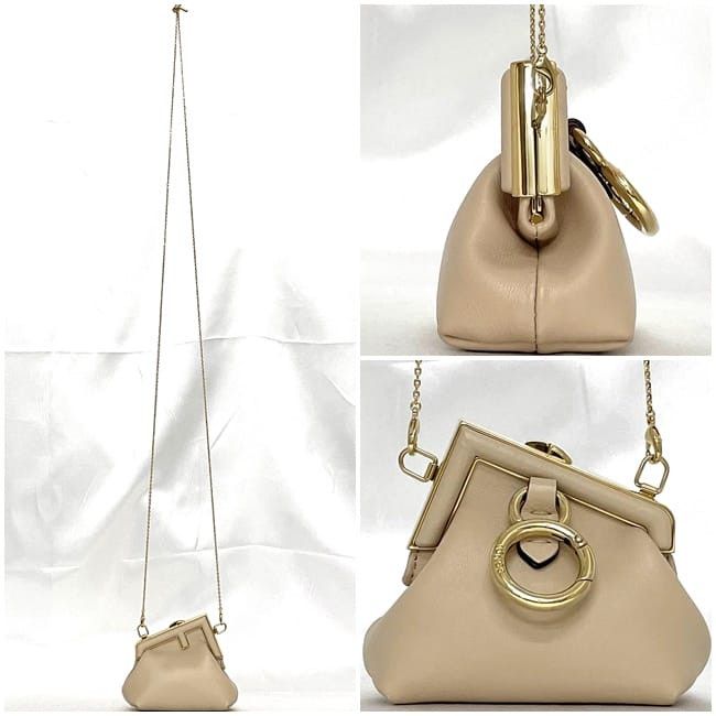 Fendi FENDI Mini Bag Neutrals Leather Size ONE SIZE - 2 Thumbnail