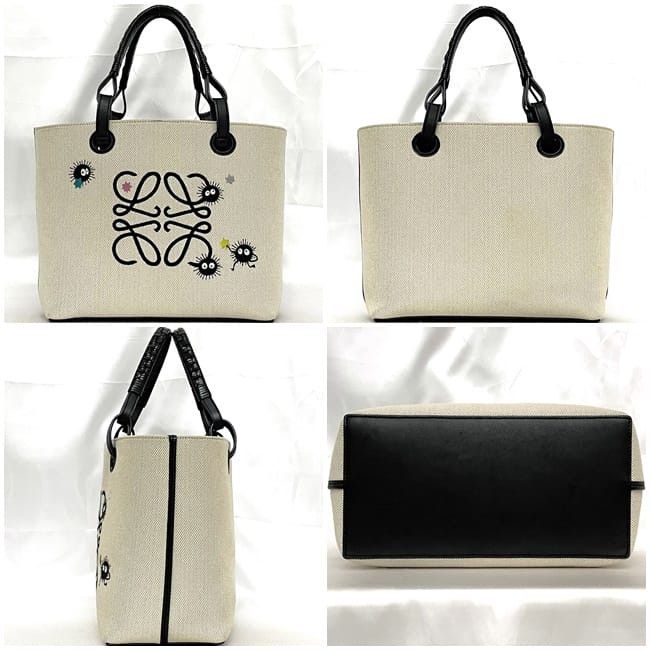 Loewe LOEWE Tote Bag Neutrals Cotton Size ONE SIZE - 2 Thumbnail