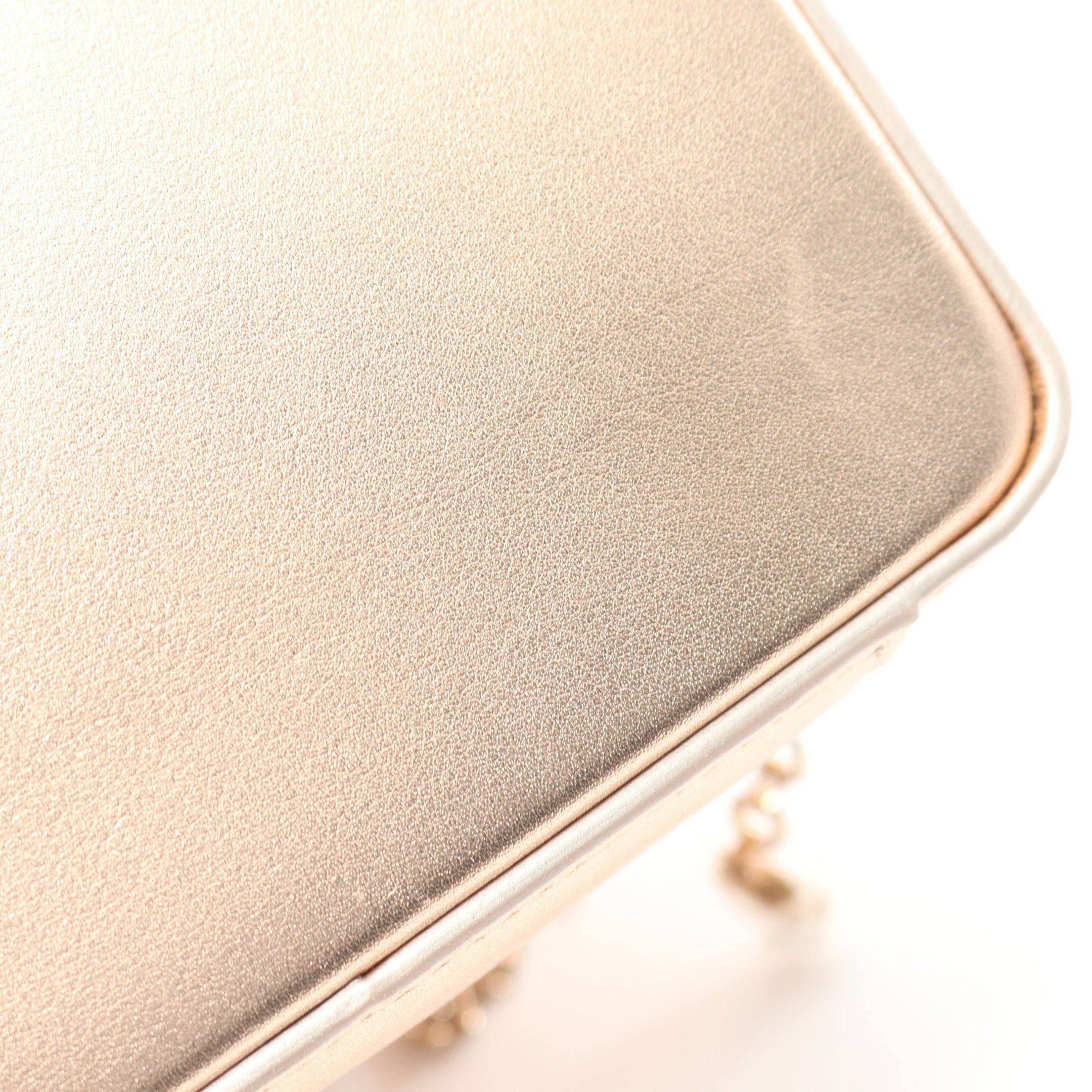 Bvlgari Bvlgari Vanity Bag Leather Pink Metallic Size ONE SIZE - 7 Thumbnail