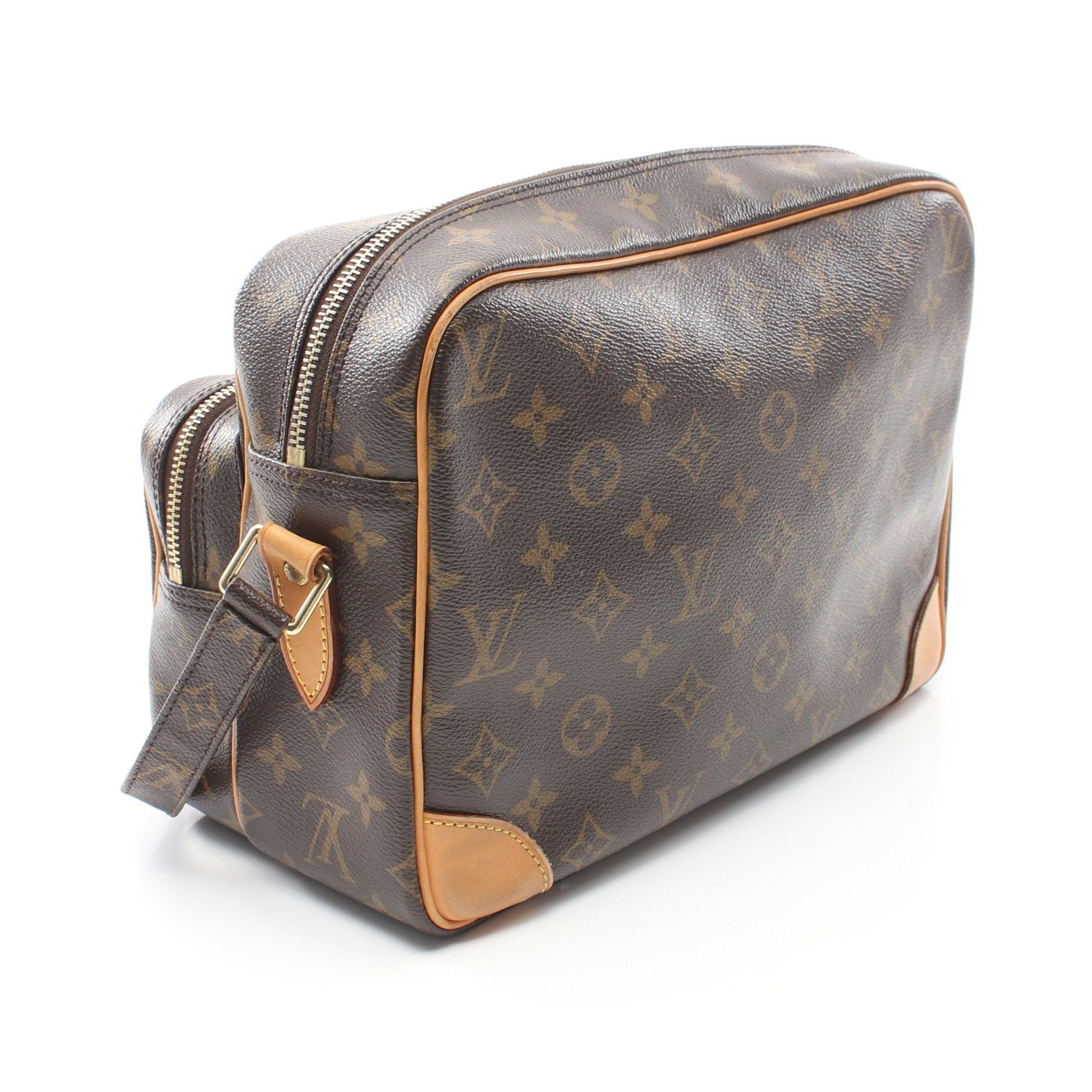Louis Vuitton Louis Vuitton Nil Monogram Shoulder Bag Leather Brown Size ONE SIZE - 2 Thumbnail