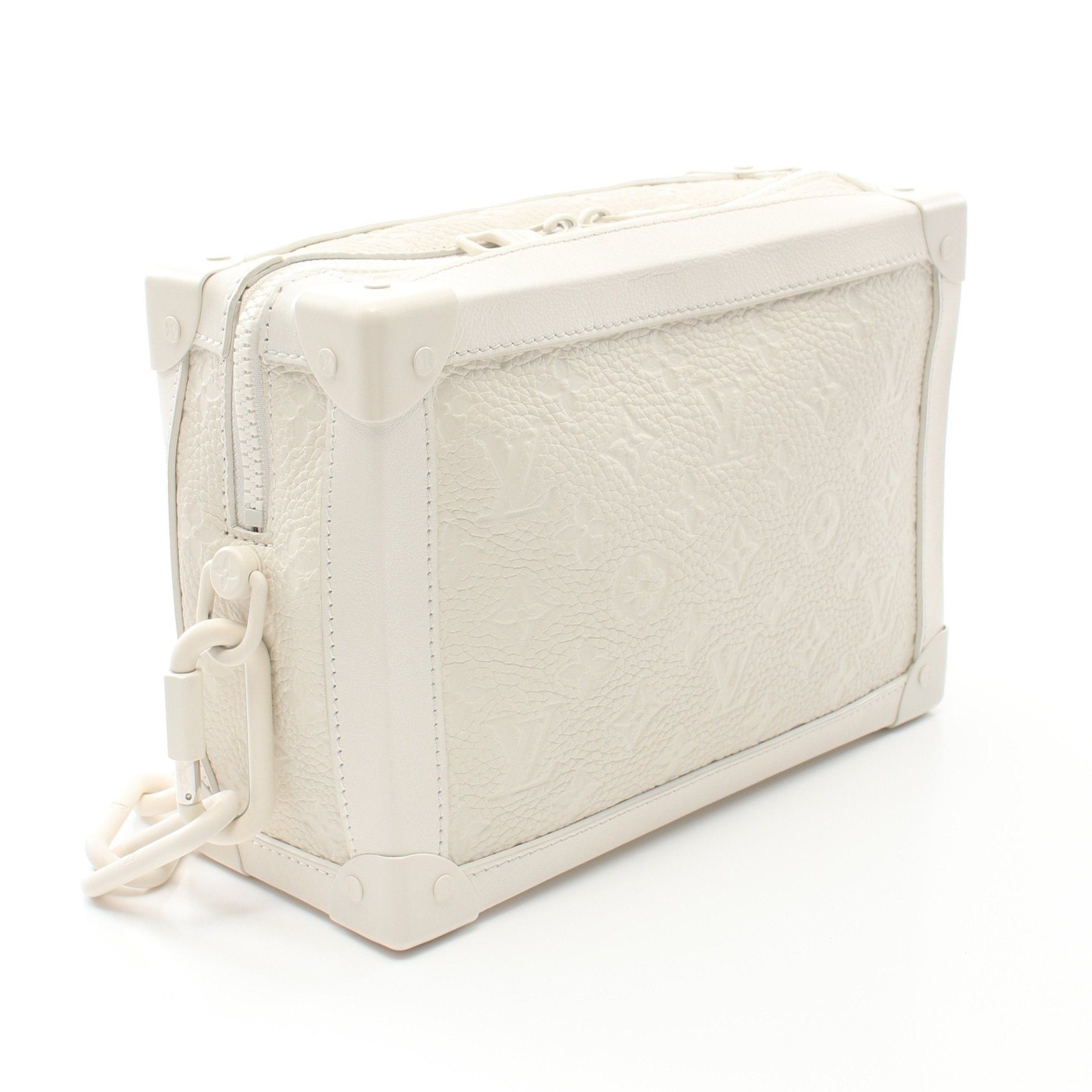 Louis Vuitton Louis Vuitton Soft Trunk Monogram Shoulder Bag Taurillon Leather Off White Size ONE SIZE - 2 Thumbnail