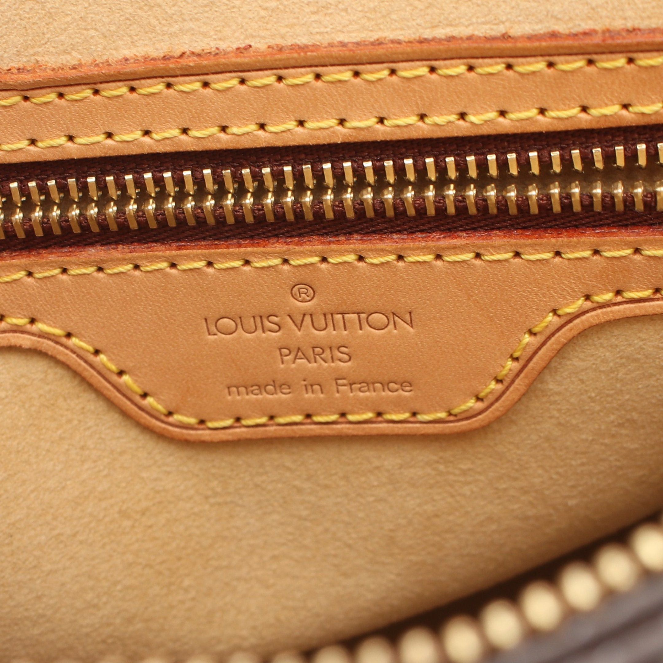 Louis Vuitton Louis Vuitton Looping Mm Monogram Shoulder Bag Leather Brown Size ONE SIZE - 4 Thumbnail