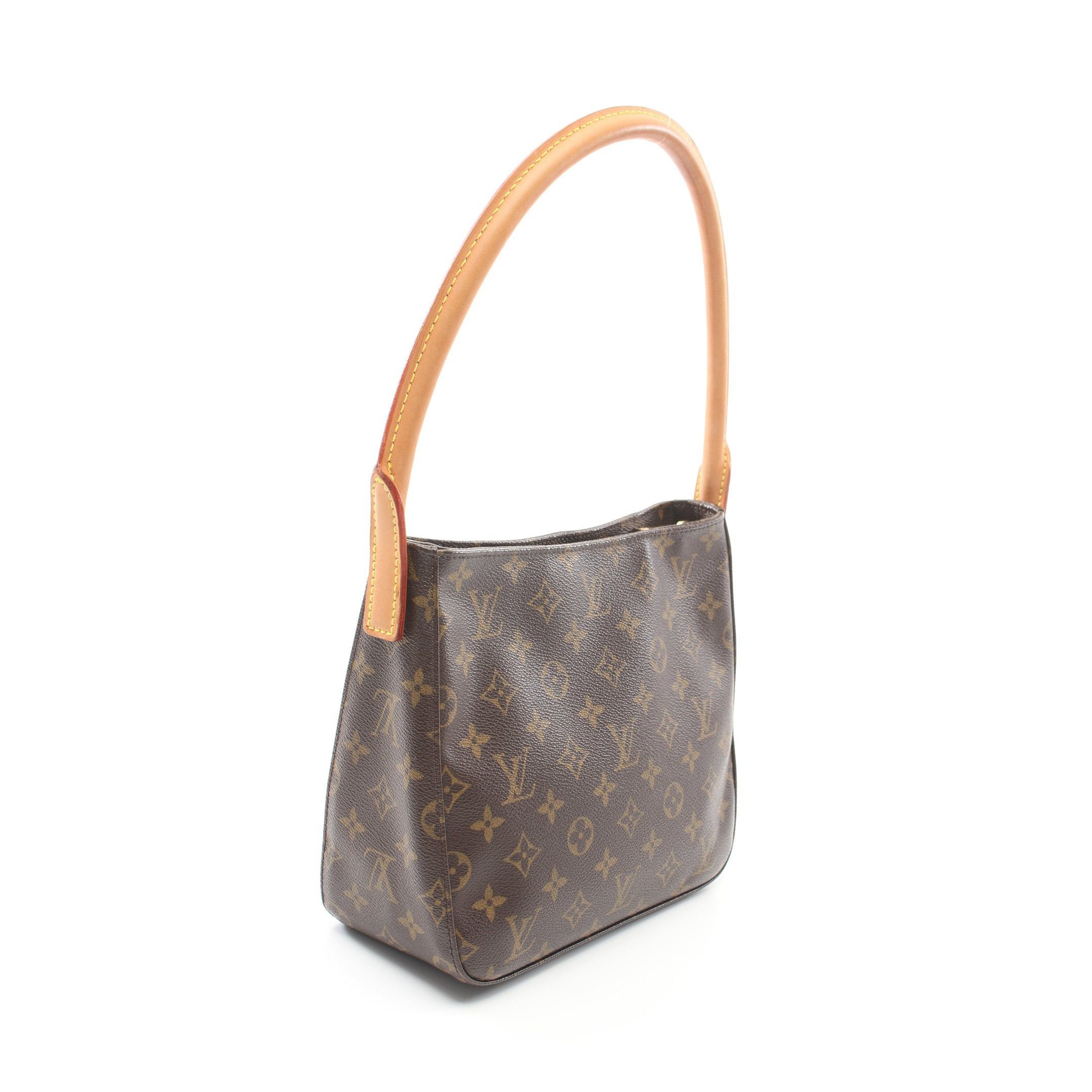 Louis Vuitton Louis Vuitton Looping Mm Monogram Shoulder Bag Leather Brown Size ONE SIZE - 2 Thumbnail