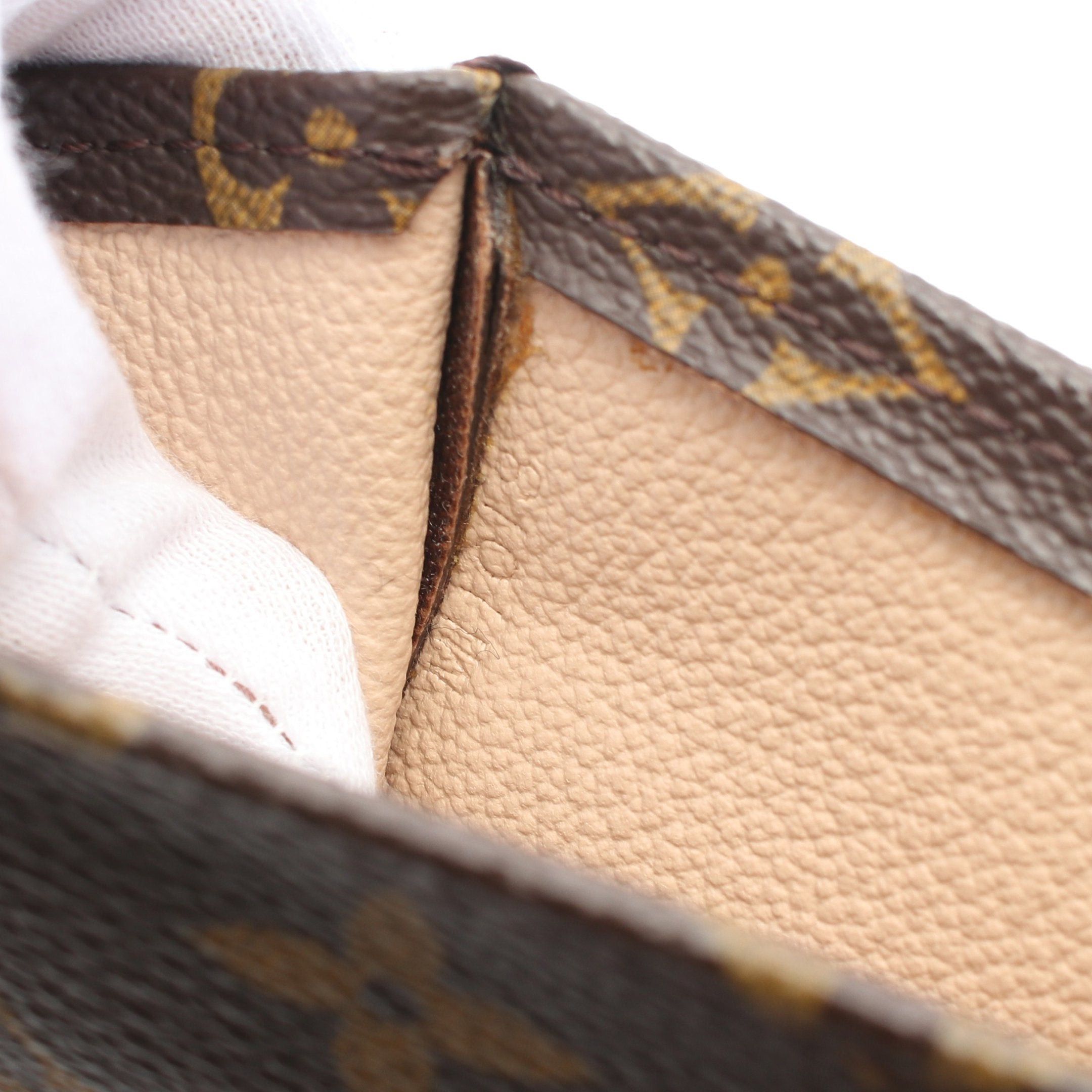 Louis Vuitton Louis Vuitton Sac Plat Monogram Handbag Tote Bag Leather Brown Size ONE SIZE - 5 Thumbnail