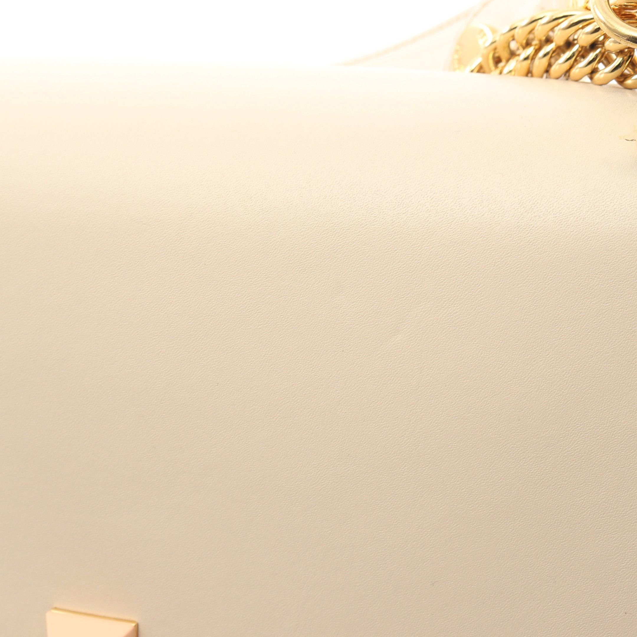 Fendi Fendi Kan I Handbag Leather Light Beige Size ONE SIZE - 7 Thumbnail