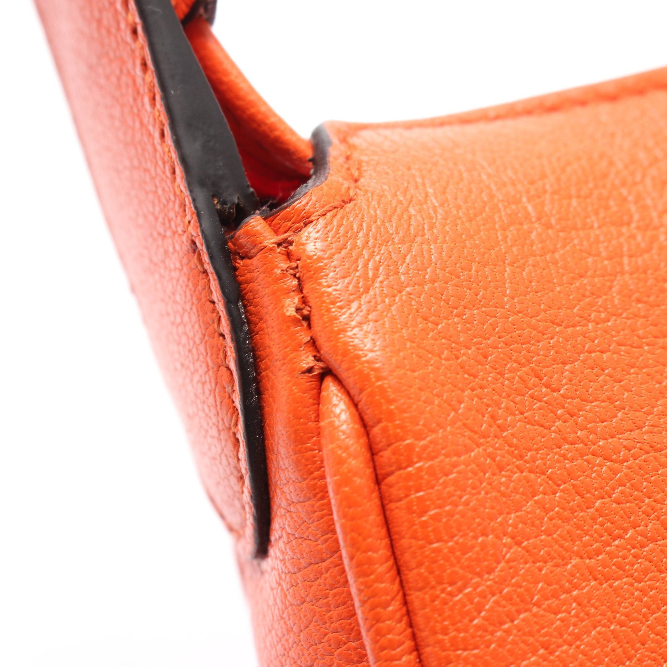 Gucci Gucci Aphrodite Gg Marmont Handbag Leather Orange Size ONE SIZE - 5 Thumbnail