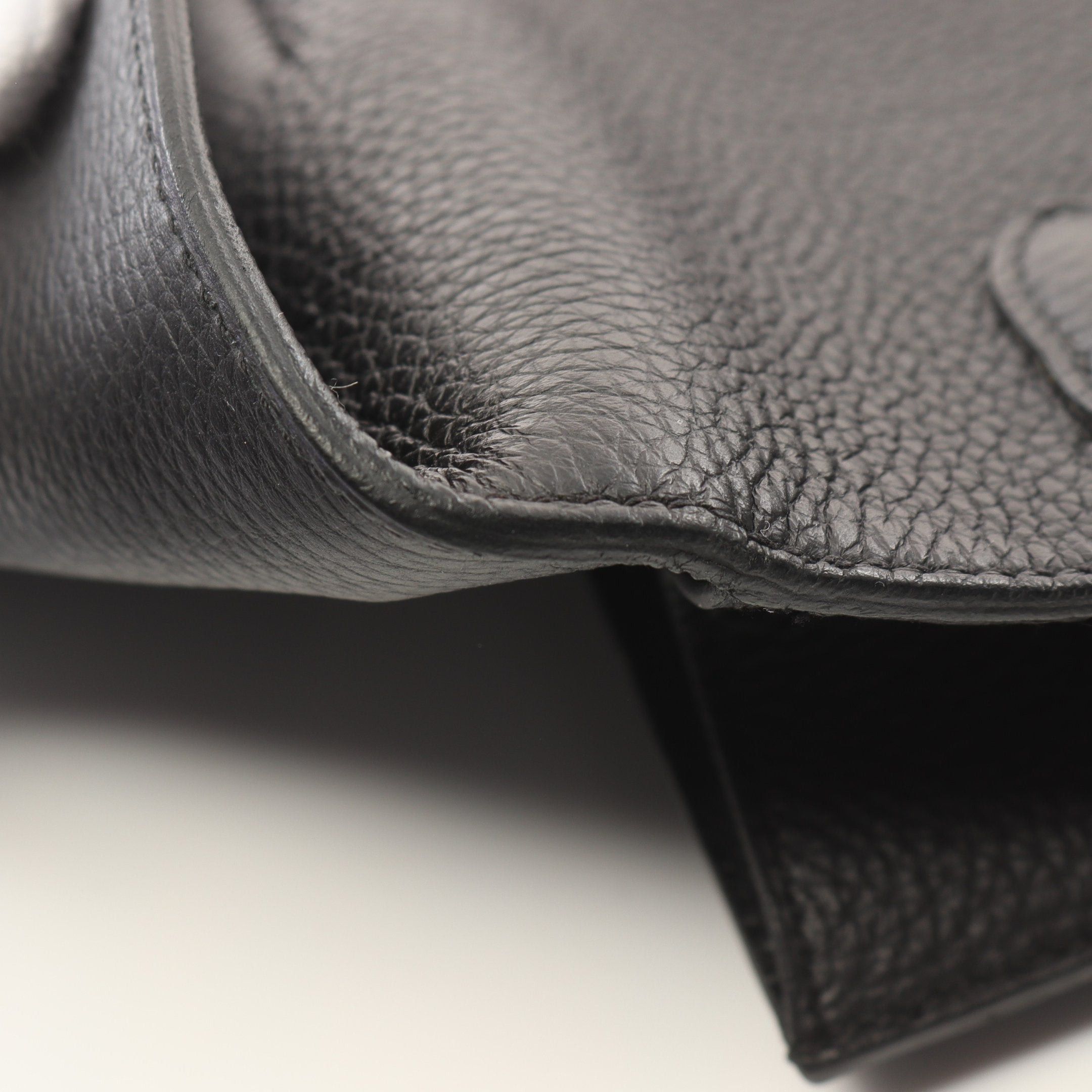 Hermes Hermes Kelly Depeche 36 Briefcase Business Bag Togo Black Gold Hardware B Stamp Size ONE SIZE - 7 Thumbnail