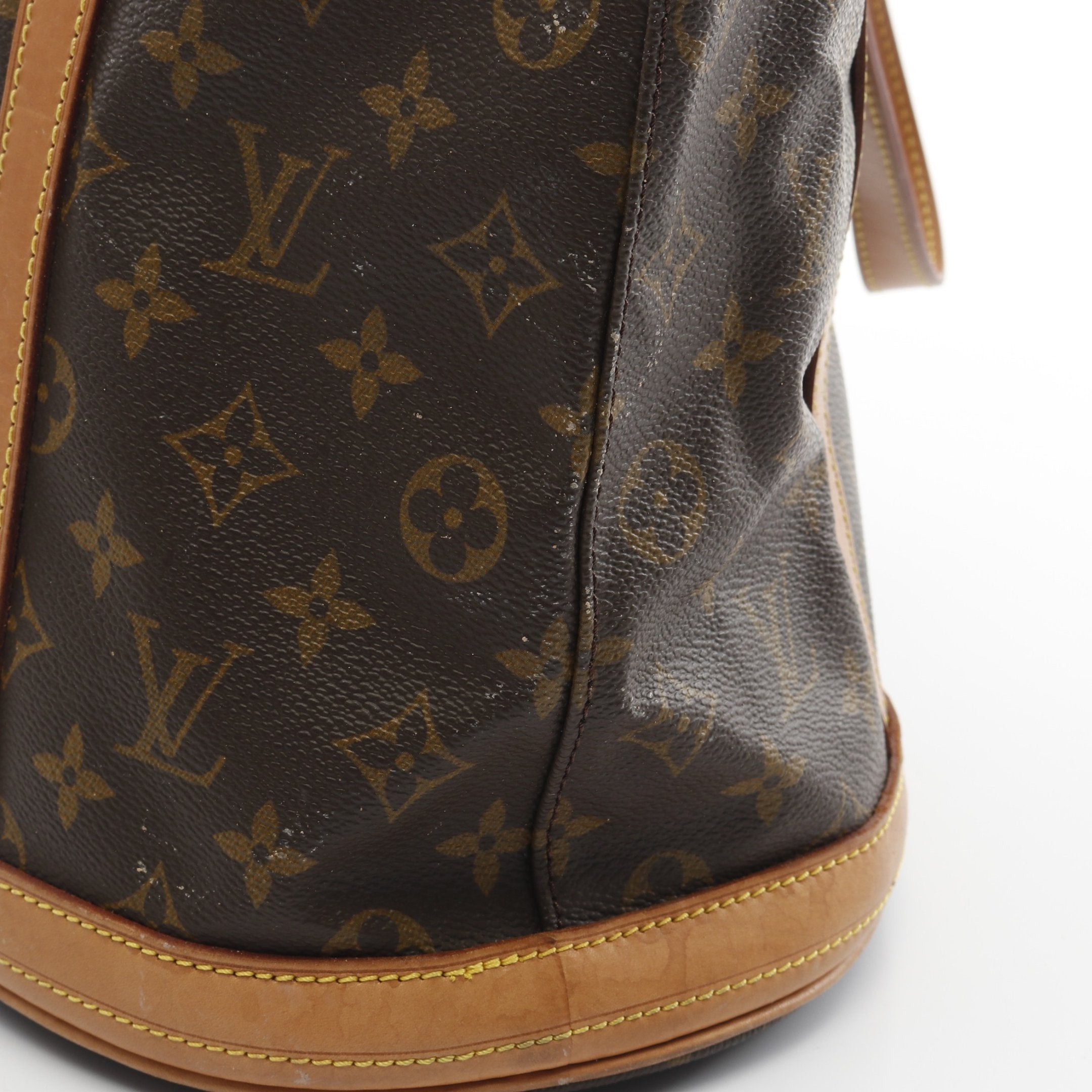 Louis Vuitton Louis Vuitton Bucket Gm Monogram Shoulder Bag Leather Brown Size ONE SIZE - 9 Thumbnail
