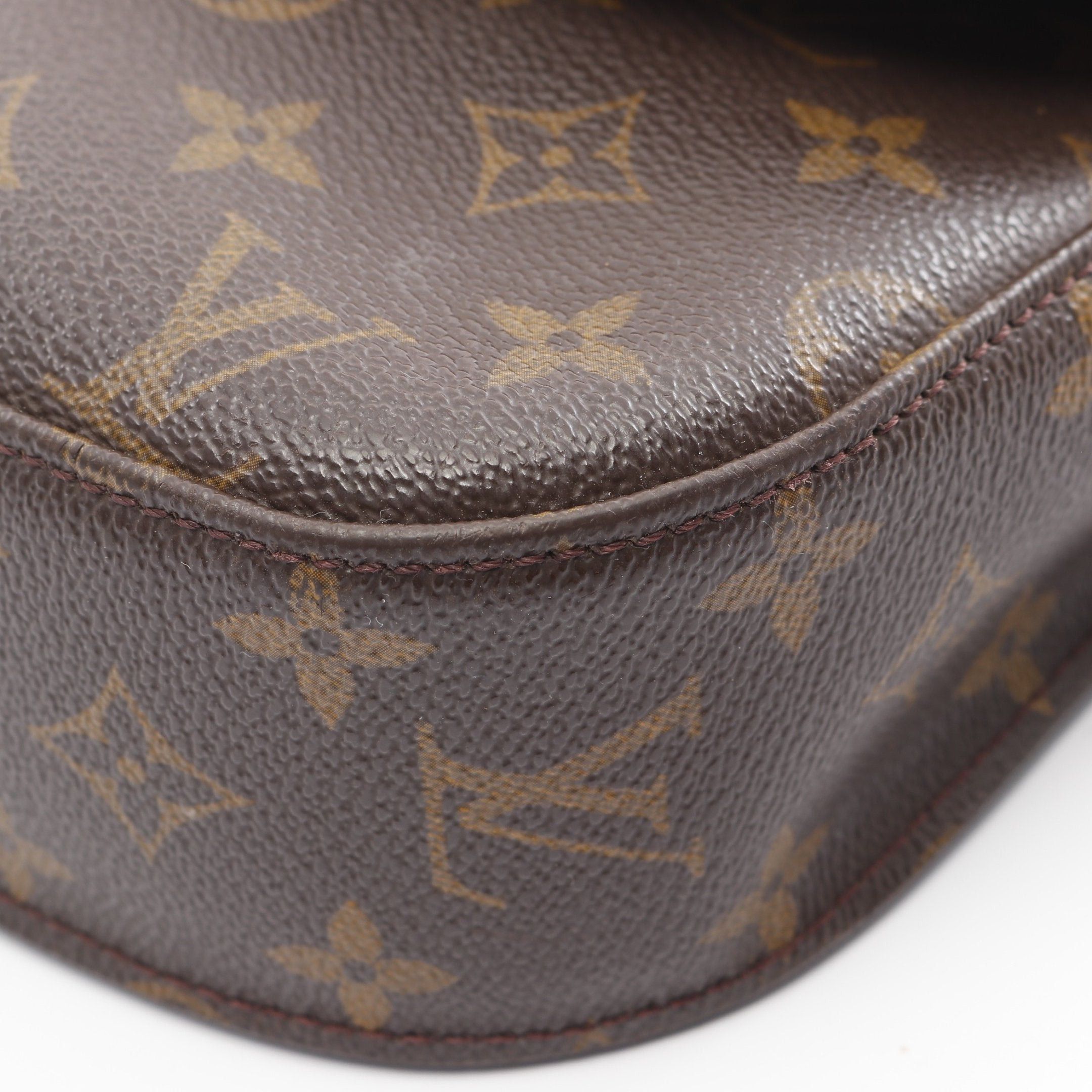 Louis Vuitton Louis Vuitton Sun Crew Gm Monogram Shoulder Bag Leather Brown Size ONE SIZE - 15 Thumbnail