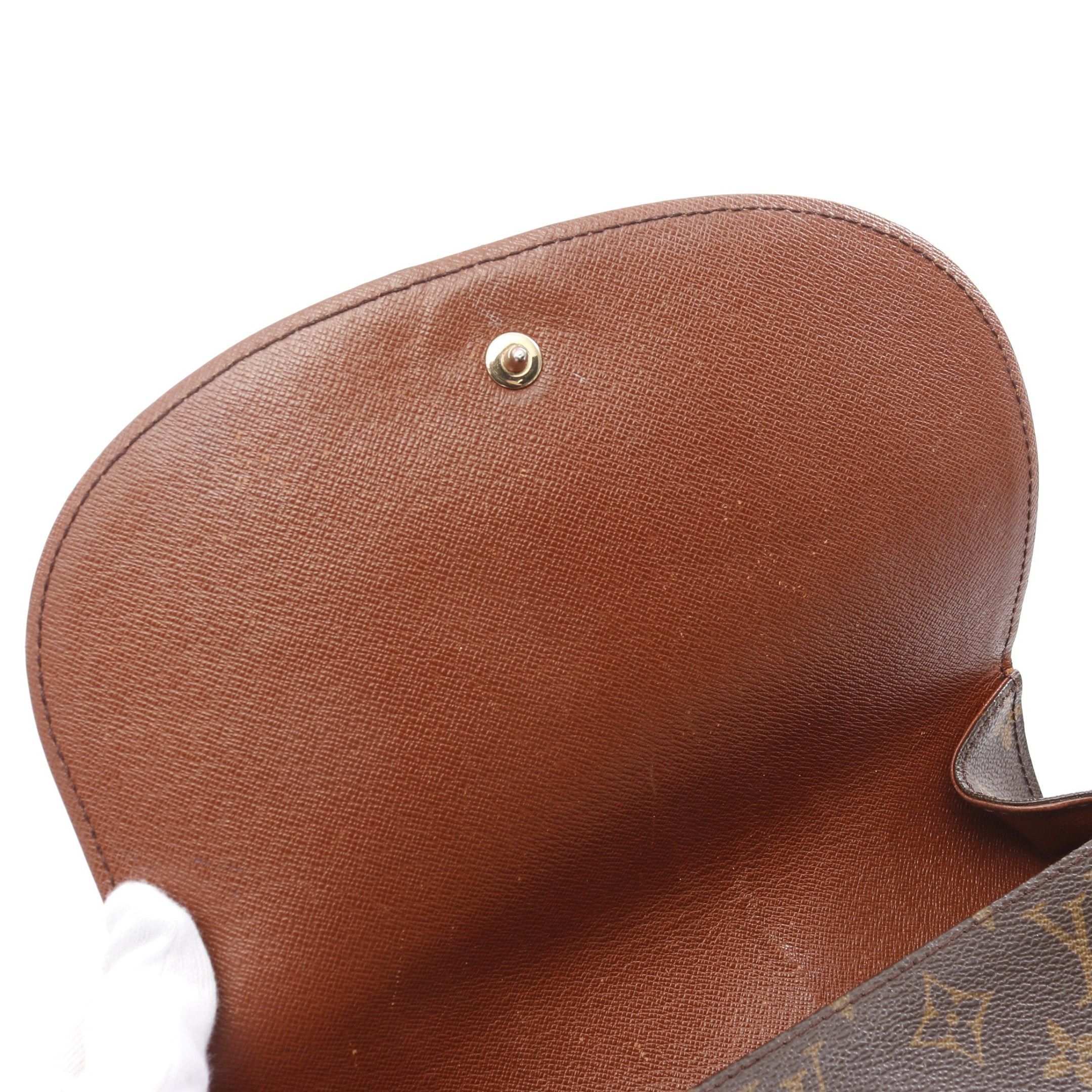 Louis Vuitton Louis Vuitton Sun Crew Gm Monogram Shoulder Bag Leather Brown Size ONE SIZE - 12 Thumbnail
