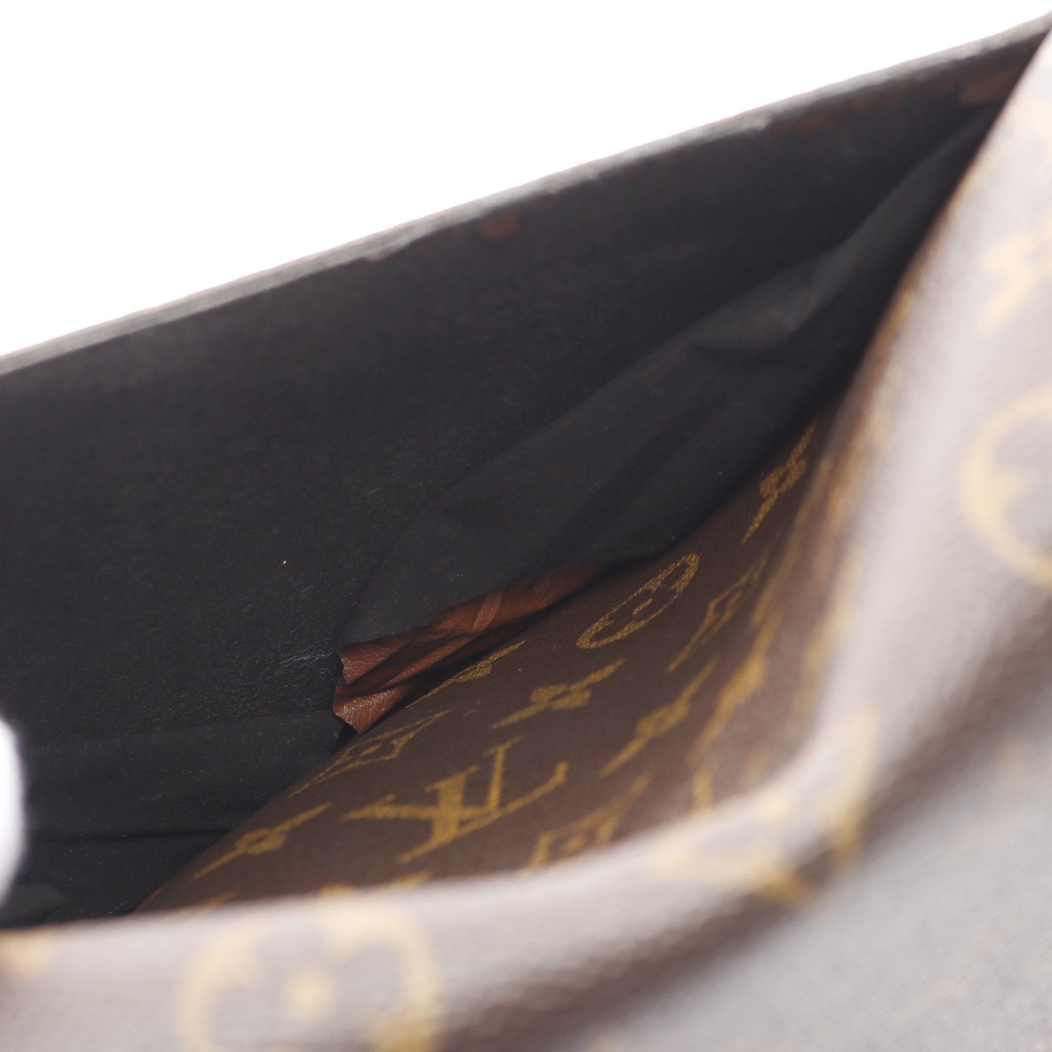 Louis Vuitton Louis Vuitton Sun Crew Gm Monogram Shoulder Bag Leather Brown Size ONE SIZE - 9 Thumbnail