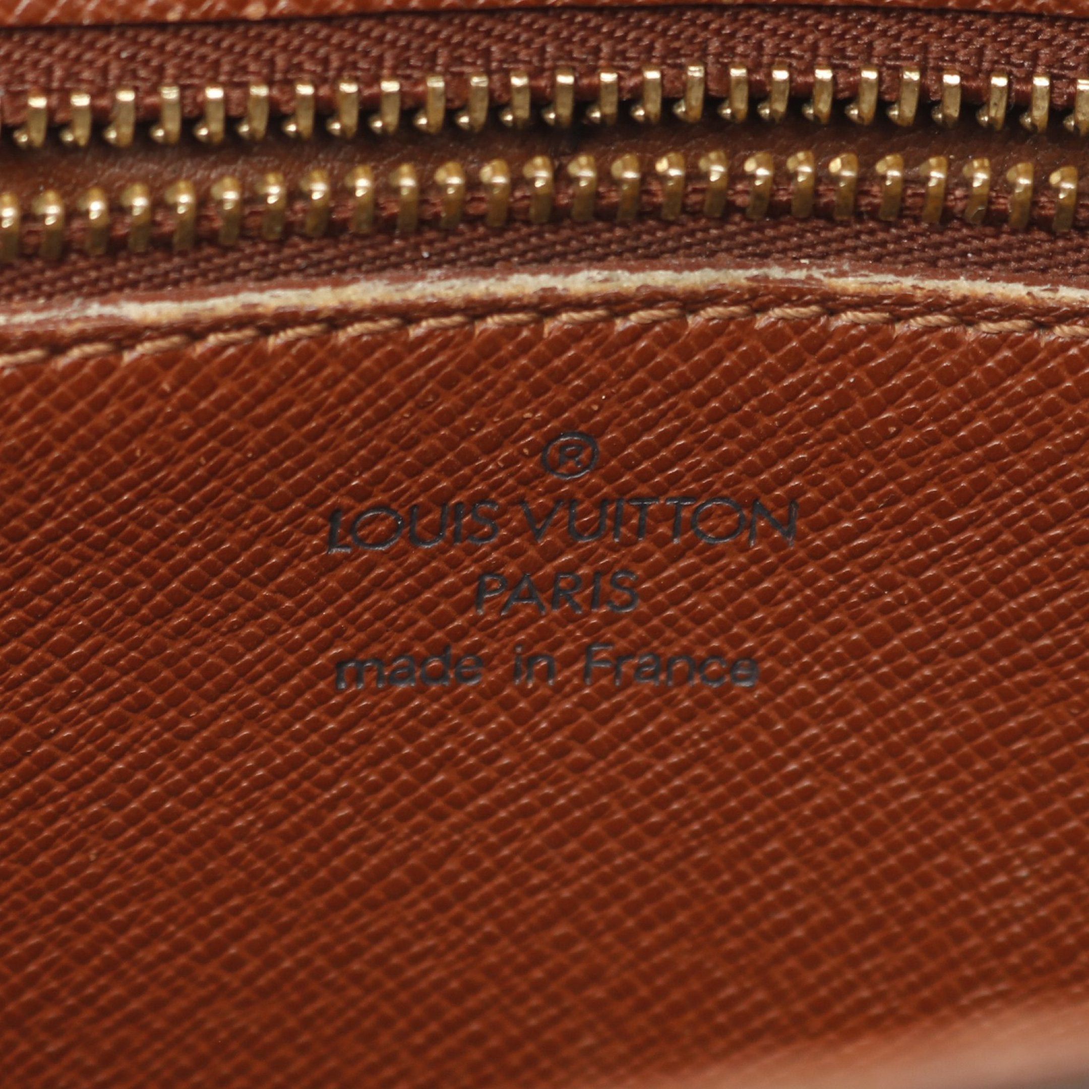 Louis Vuitton Louis Vuitton Sun Crew Gm Monogram Shoulder Bag Leather Brown Size ONE SIZE - 4 Thumbnail