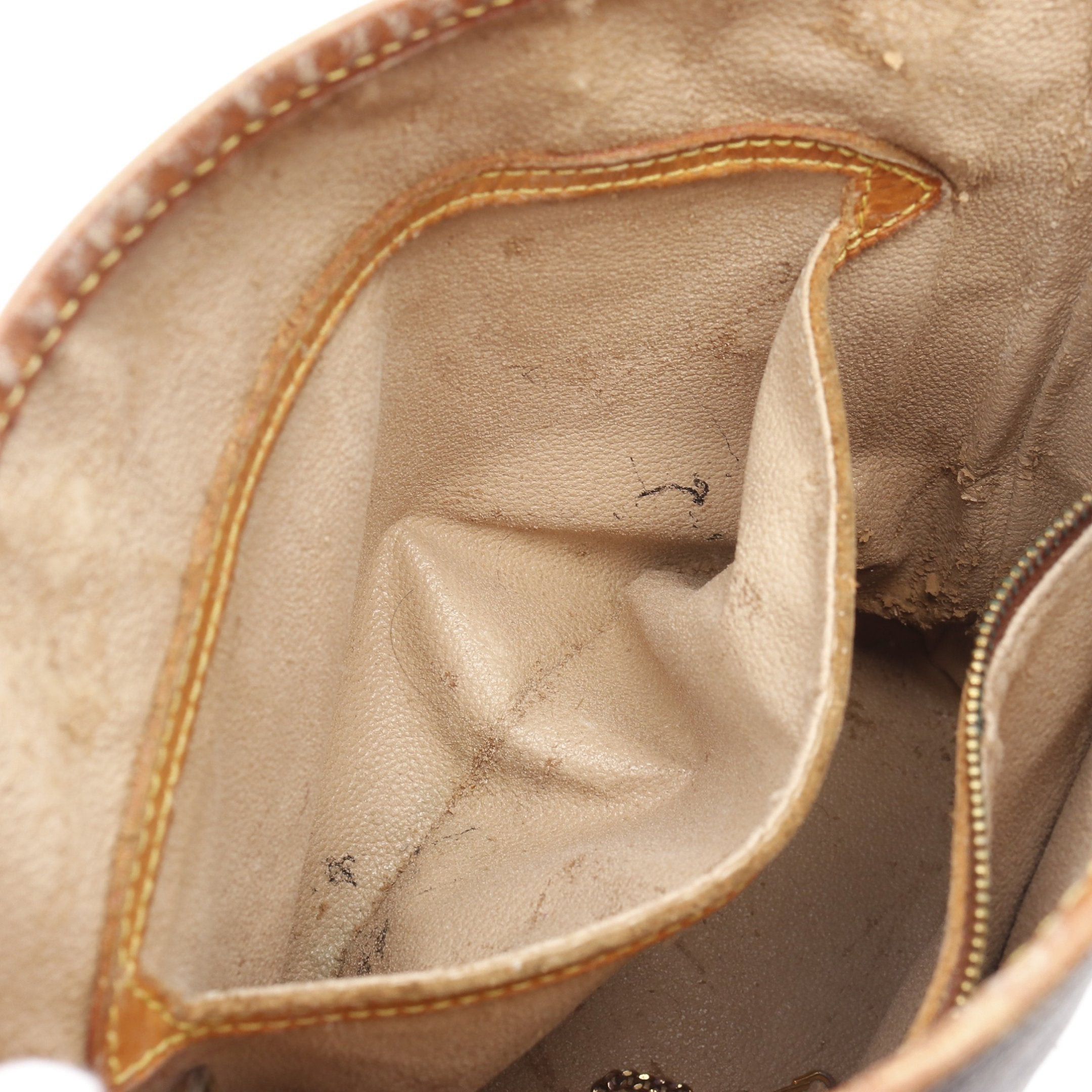 Louis Vuitton Louis Vuitton Bucket Pm Monogram Handbag Leather Brown Size ONE SIZE - 13 Thumbnail