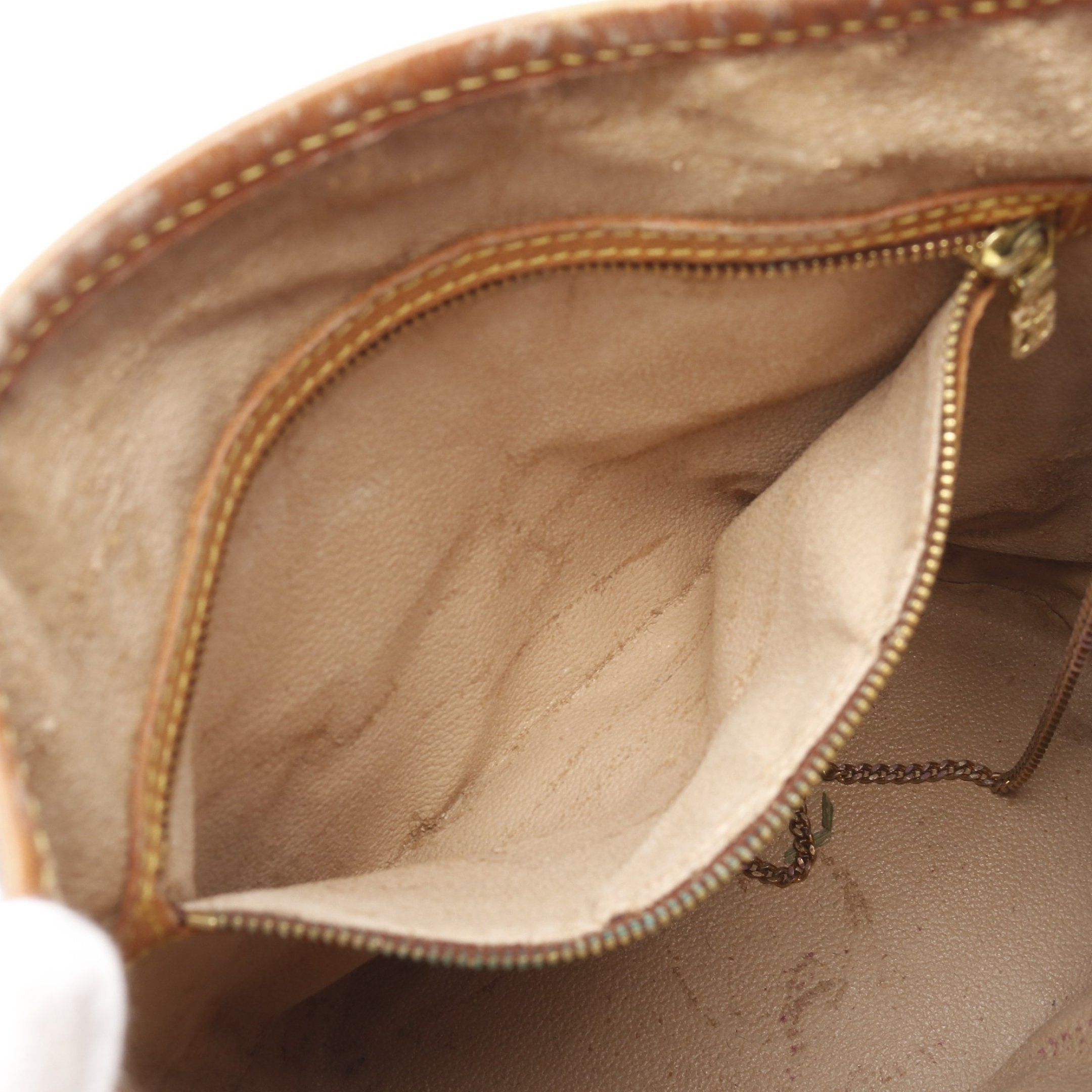 Louis Vuitton Louis Vuitton Bucket Pm Monogram Handbag Leather Brown Size ONE SIZE - 12 Thumbnail