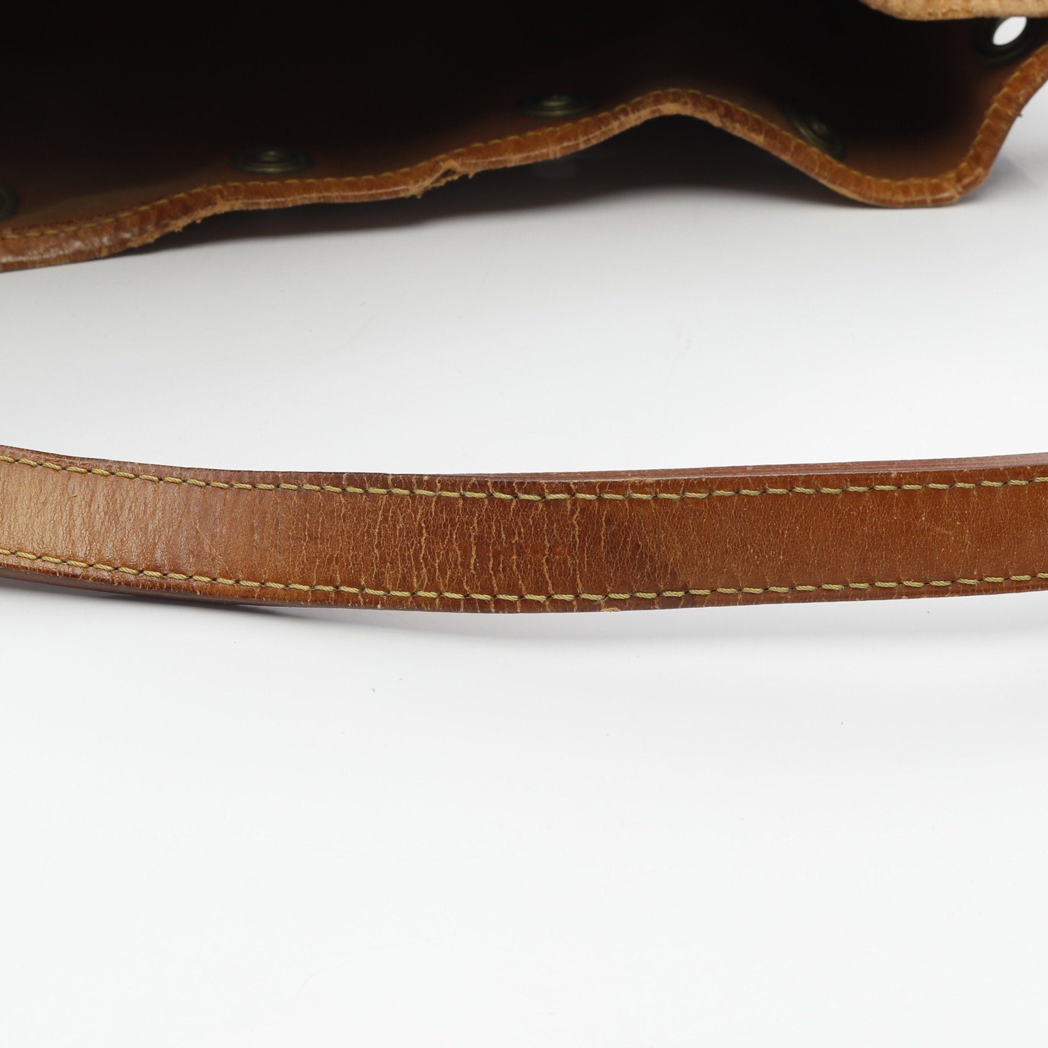 Louis Vuitton Louis Vuitton Noe Monogram Shoulder Bag Leather Brown Size ONE SIZE - 9 Thumbnail