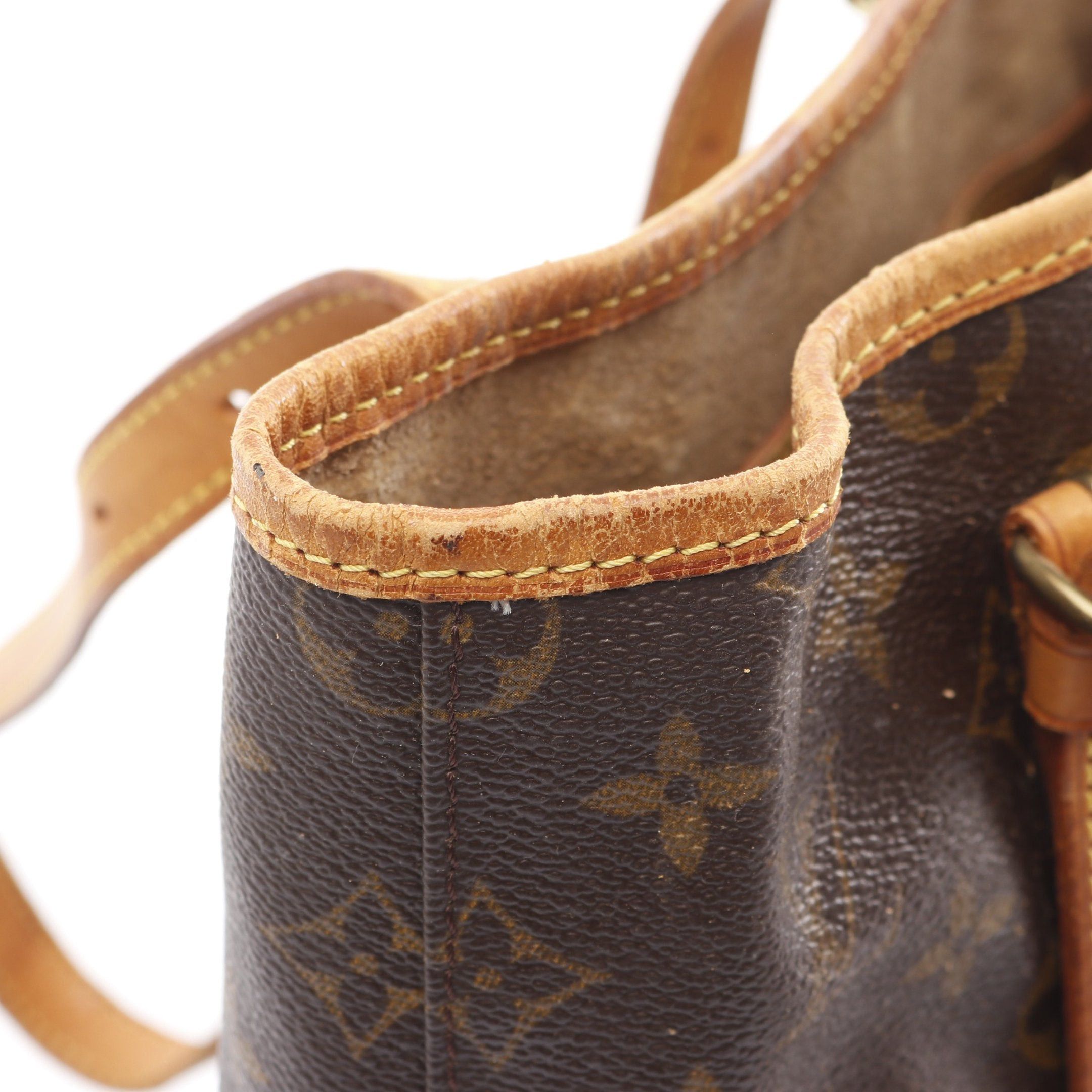 Louis Vuitton Louis Vuitton Bucket Gm Monogram Shoulder Bag Leather Brown Size ONE SIZE - 12 Thumbnail