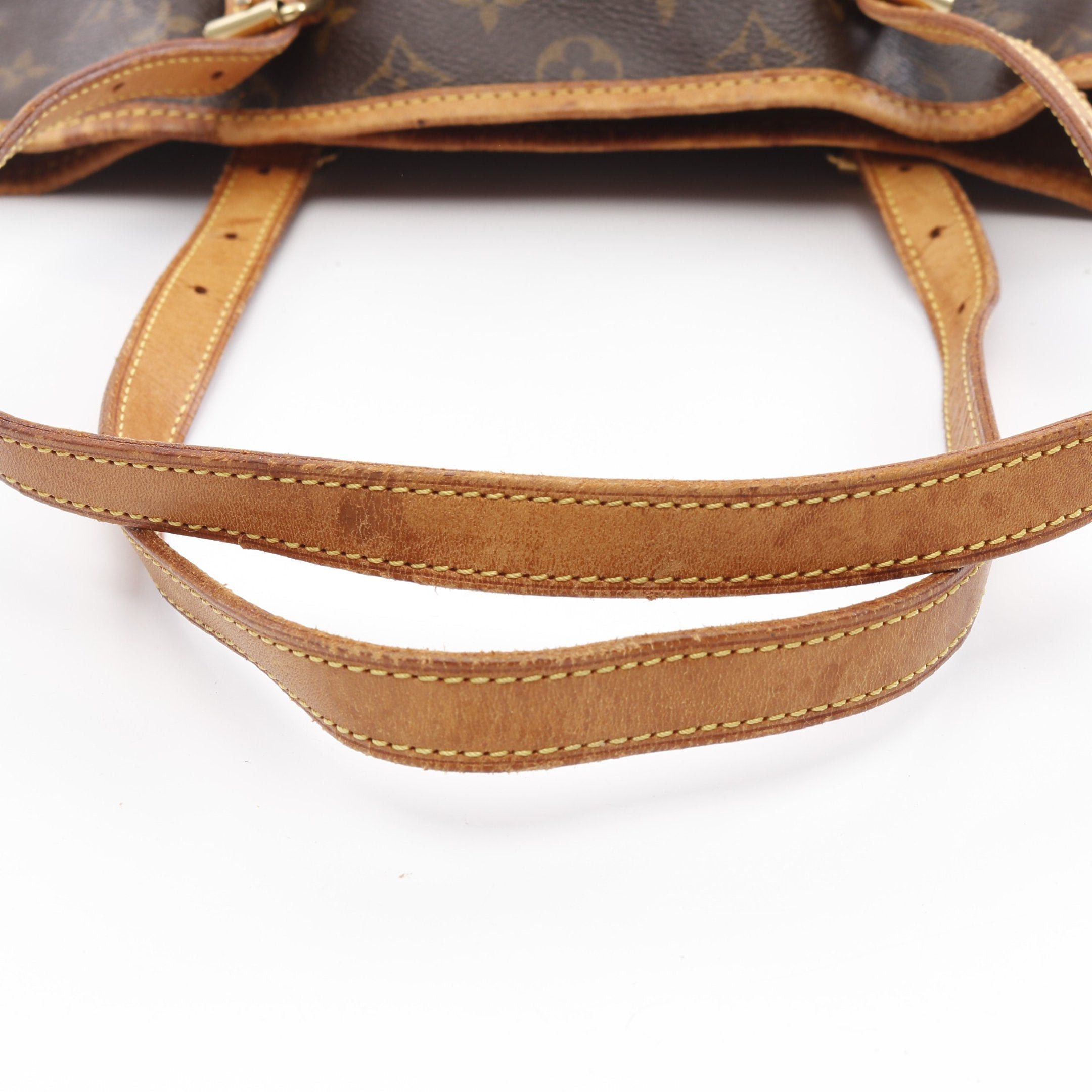 Louis Vuitton Louis Vuitton Bucket Gm Monogram Shoulder Bag Leather Brown Size ONE SIZE - 10 Thumbnail