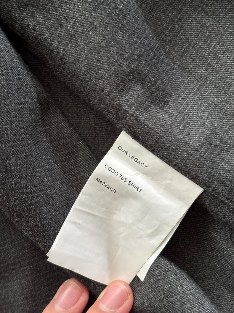 Our Legacy Our Legacy Faux Leather Shirt-dmc Size US M / EU 48-50 / 2 - 3 Thumbnail