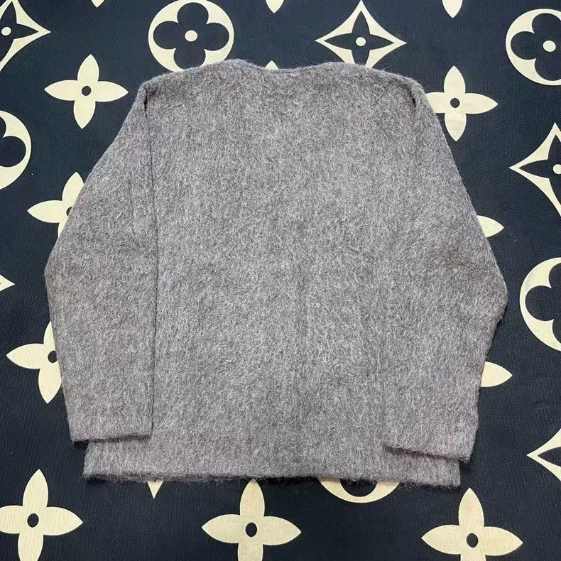 Our Legacy Cozy V-Neck Long Sleeve Knit Sweater-dmc Size US M / EU 48-50 / 2 - 2 Thumbnail