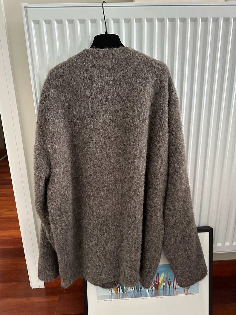 Our Legacy Our Legacy Mohair Cardigan in Gray-dmc Size US M / EU 48-50 / 2 - 2 Thumbnail