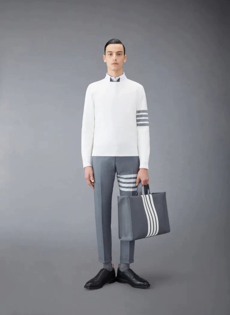 Thom Browne Thom Browne White Sport Sweatshirt-dmc Size US M / EU 48-50 / 2 - 8 Thumbnail
