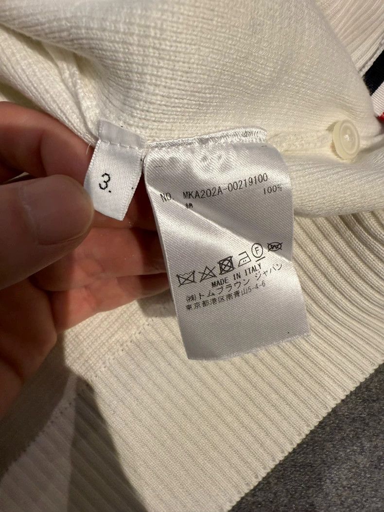 Thom Browne Thom Browne White Sport Sweatshirt-dmc Size US M / EU 48-50 / 2 - 5 Thumbnail