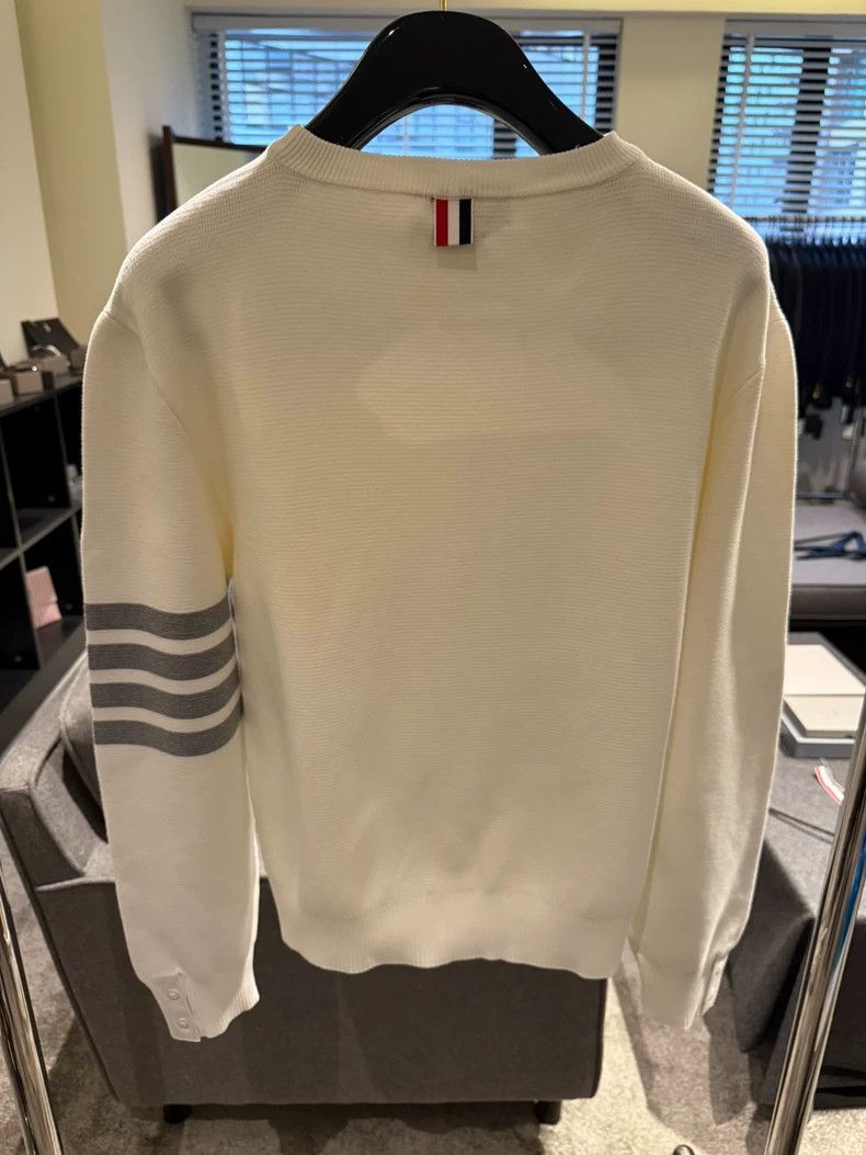 Thom Browne Thom Browne White Sport Sweatshirt-dmc Size US M / EU 48-50 / 2 - 2 Thumbnail