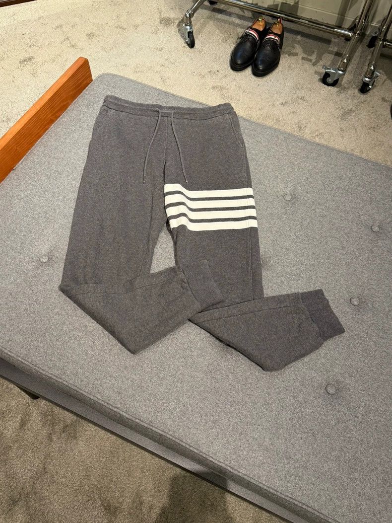 Thom Browne Classic Thom Browne Dark Gray Sweatpants-dmc Size US 32 / EU 48 - 3 Thumbnail