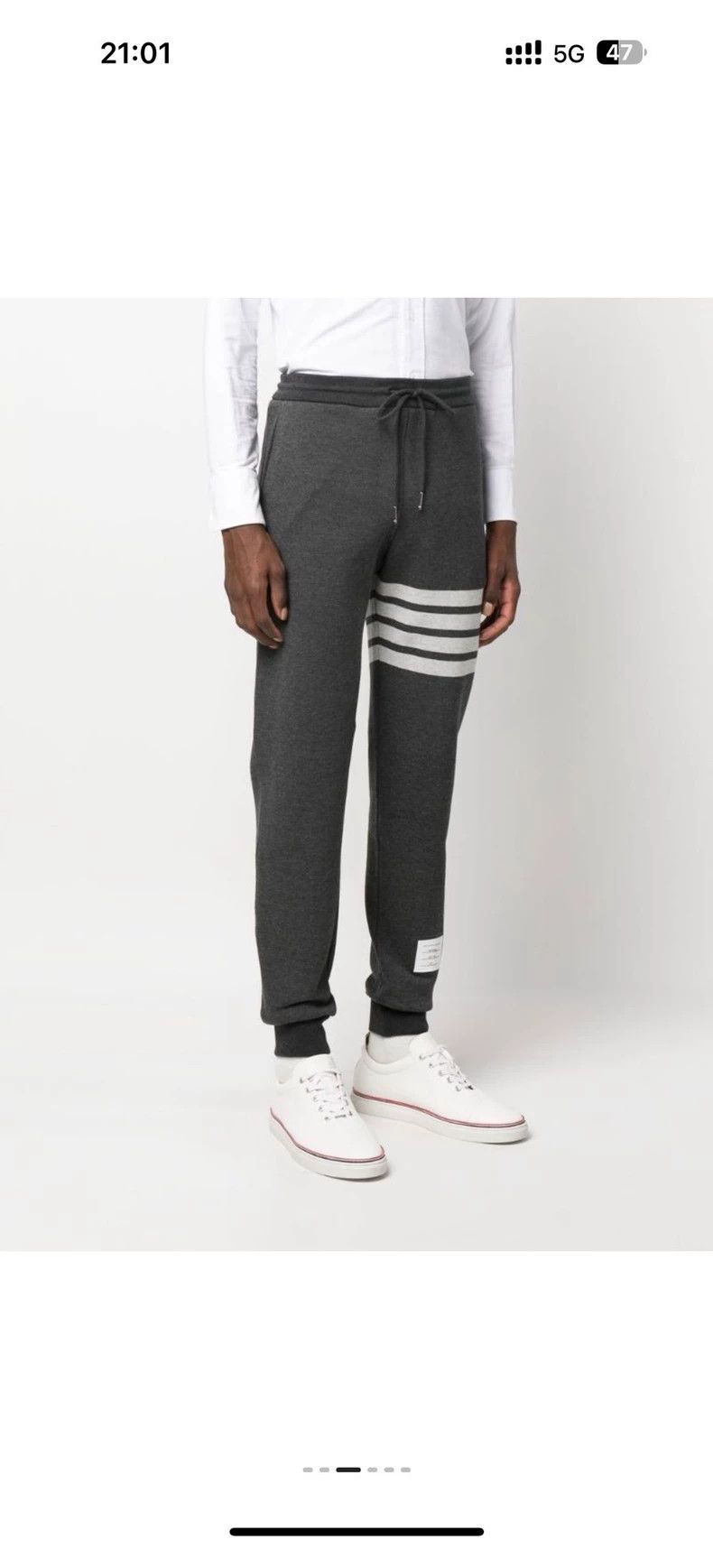 Thom Browne Classic Thom Browne Dark Gray Sweatpants-dmc Size US 32 / EU 48 - 8 Thumbnail