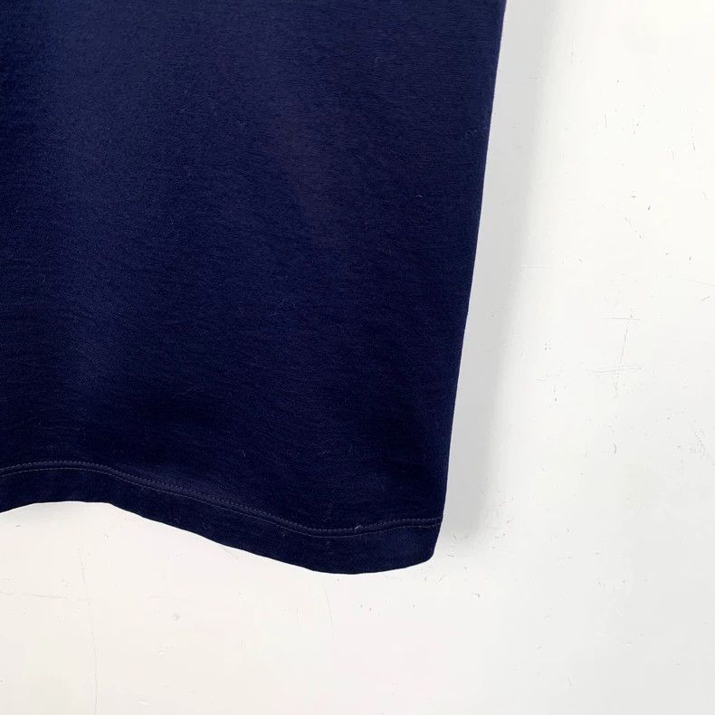 Prada Prada Navy Logo Print Cotton T-Shirt-dmc Size US M / EU 48-50 / 2 - 4 Thumbnail
