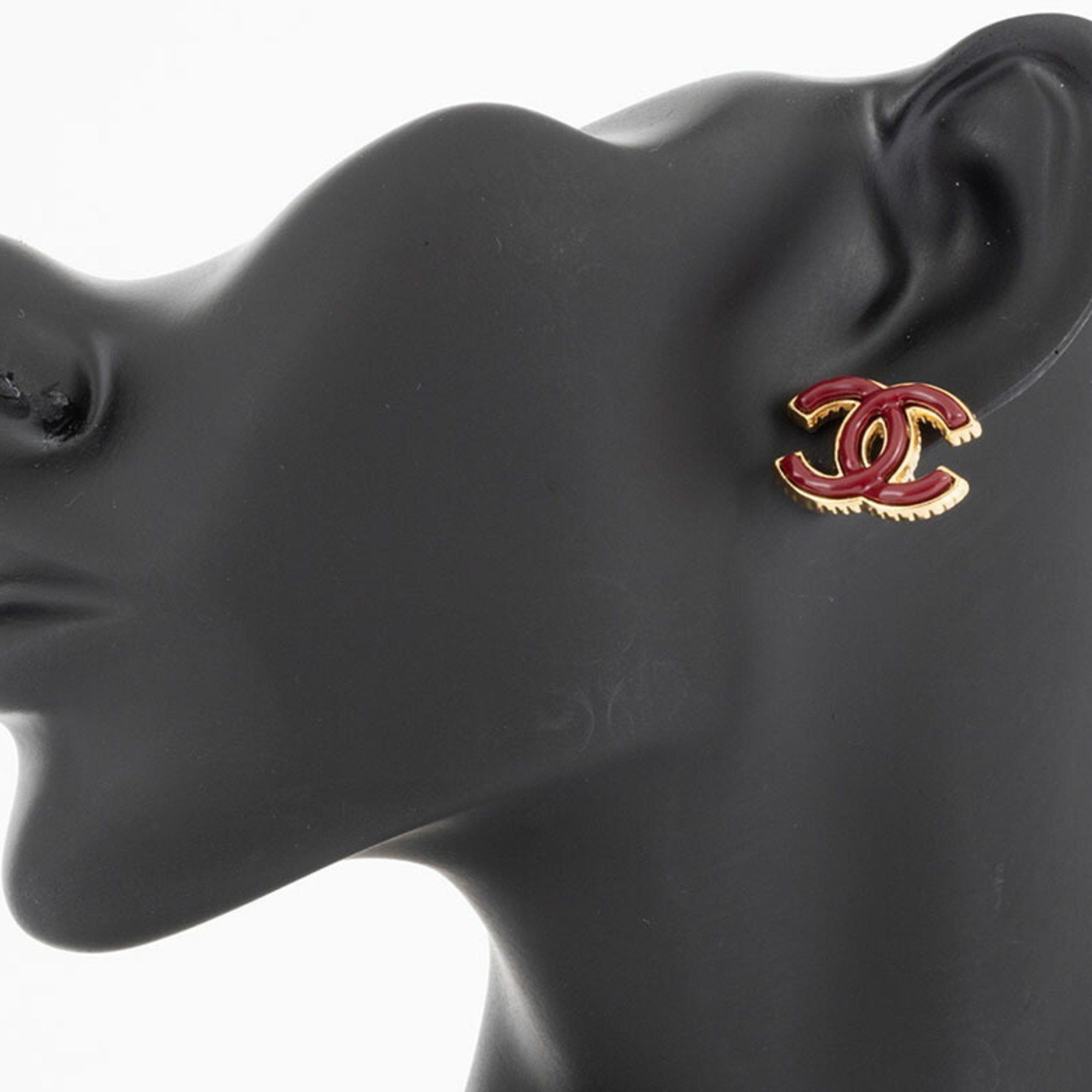 Chanel Chanel Coco Mark earring Size ONE SIZE - 4 Thumbnail