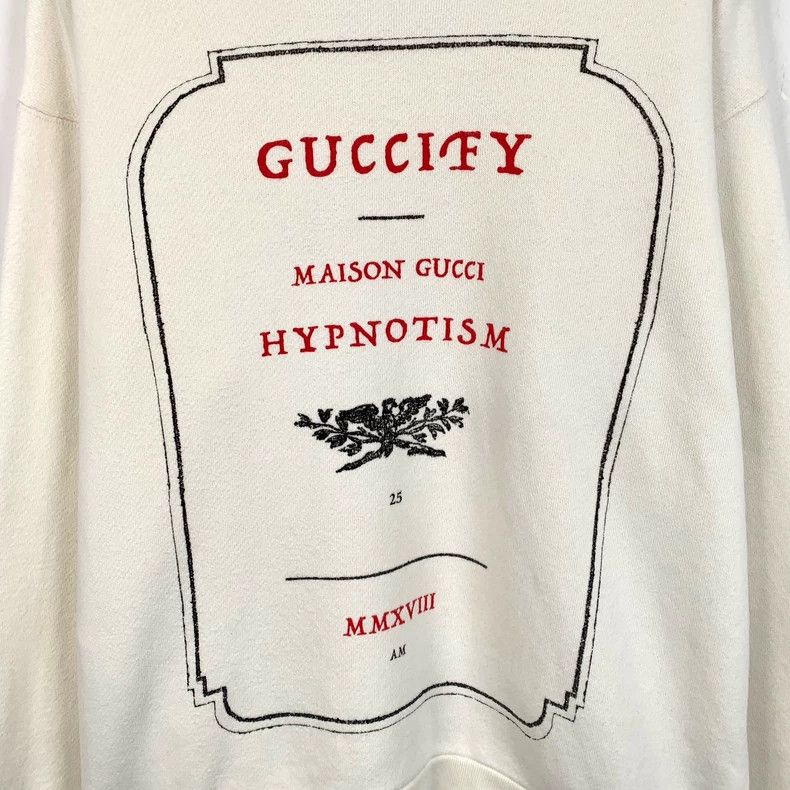 Gucci Gucci Logo Print Long Sleeve Sweatshirt-dmc Size US XS / EU 42 / 0 - 4 Thumbnail