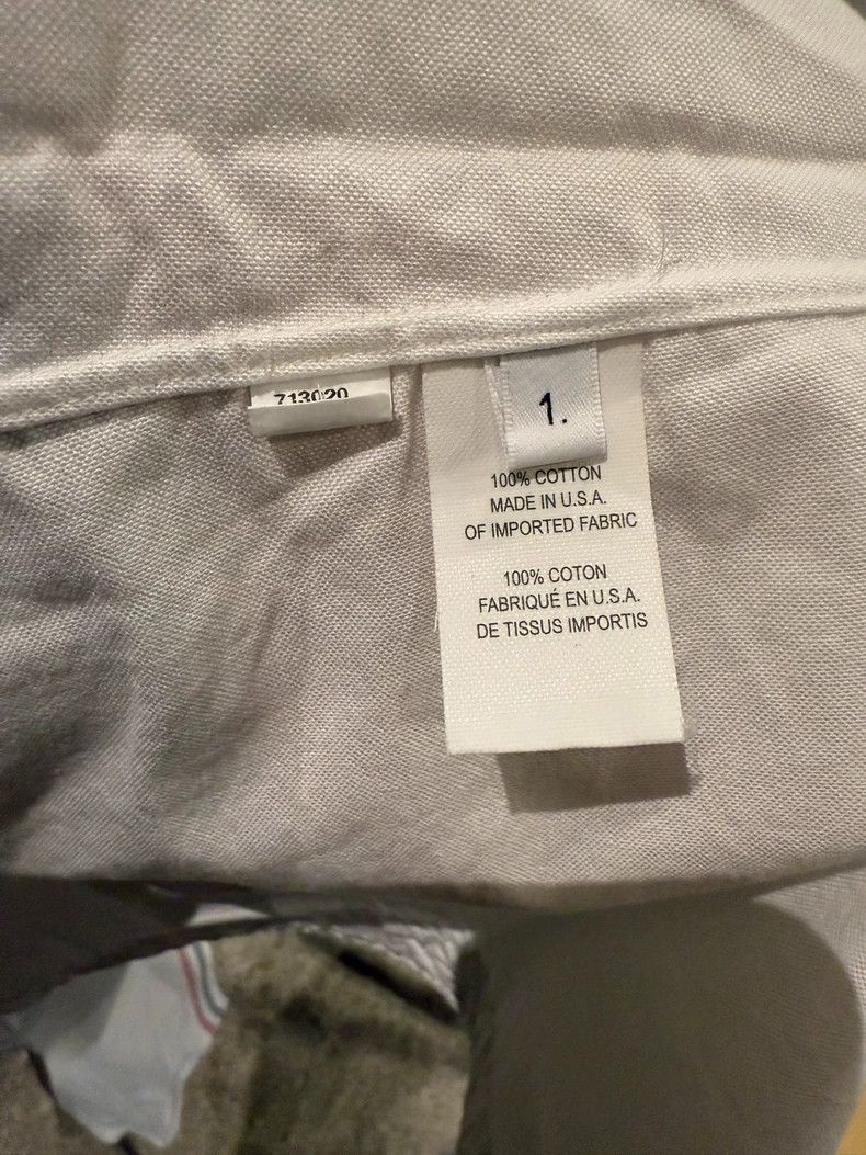 Thom Browne Rare Thom Browne Button-Up Shirt for Sale-dmc Size US S / EU 44-46 / 1 - 6 Thumbnail