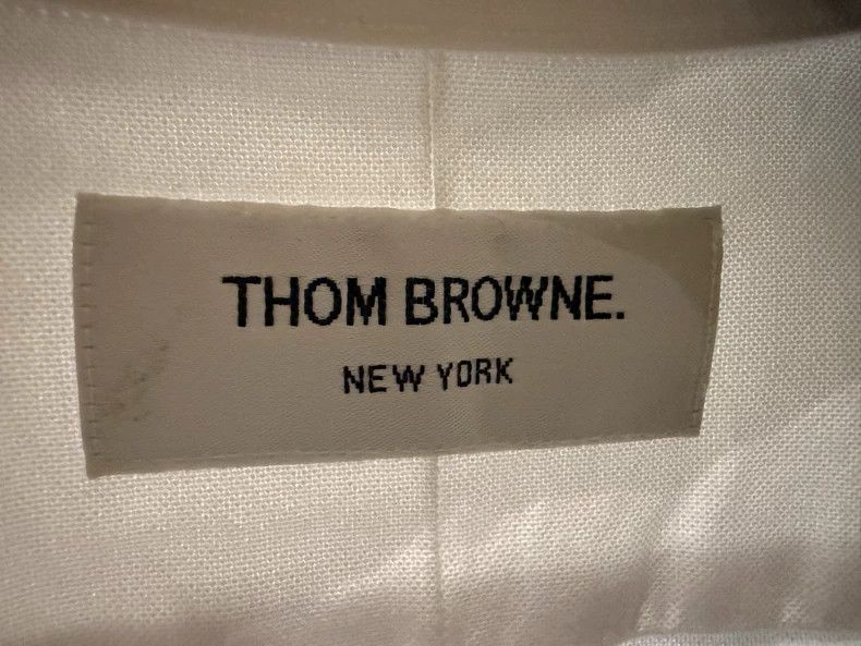 Thom Browne Rare Thom Browne Button-Up Shirt for Sale-dmc Size US S / EU 44-46 / 1 - 3 Thumbnail
