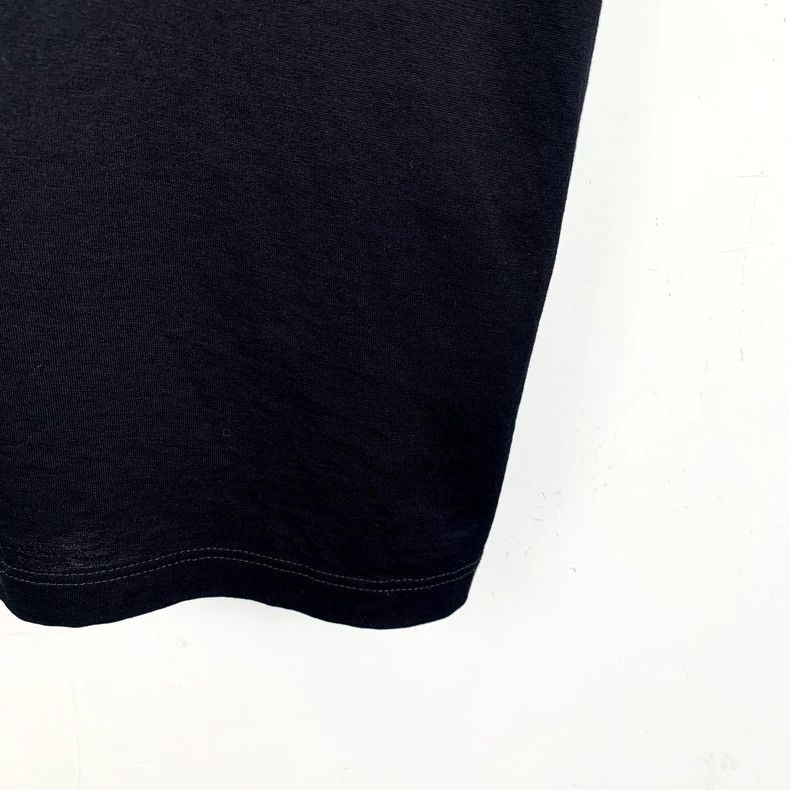 Prada Black Floral Print Cotton T-Shirt-dmc Size US XS / EU 42 / 0 - 5 Thumbnail