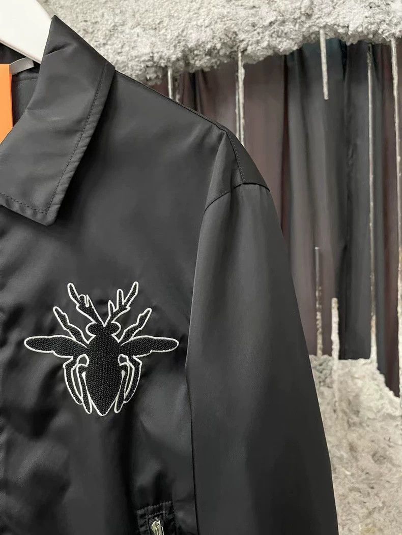 Dior Black Dior Bee Nylon Jacket-dmc Size US M / EU 48-50 / 2 - 5 Thumbnail