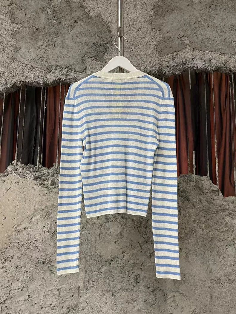 Dior Striped Cardigan by Dior-dmc Size US S / EU 44-46 / 1 - 2 Thumbnail