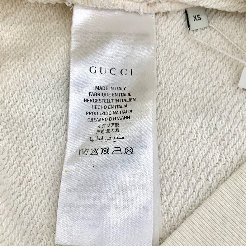 Gucci Gucci Logo Sequin Hooded Sweatshirt-dmc Size US XS / EU 42 / 0 - 7 Thumbnail