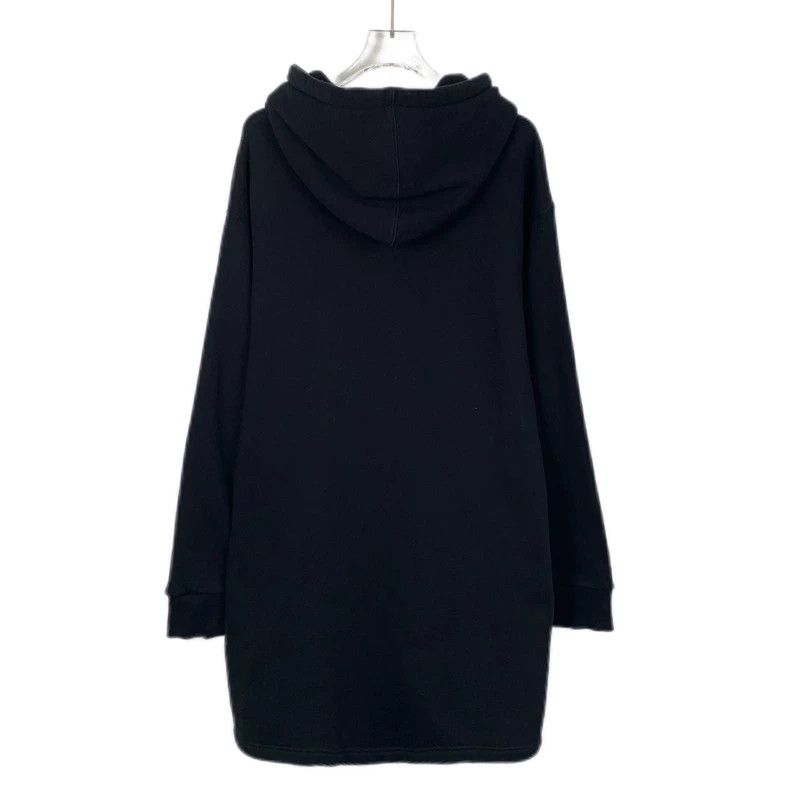 Gucci Black Logo Print Hooded Sweatshirt-dmc Size US S / EU 44-46 / 1 - 2 Thumbnail