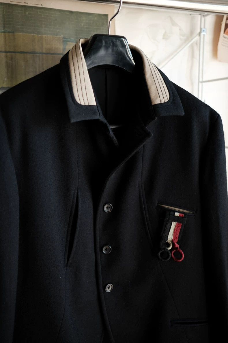 Yohji Yamamoto Navy Style Short Jacket by Yohji Yamamoto-dmc Size US M / EU 48-50 / 2 - 3 Thumbnail