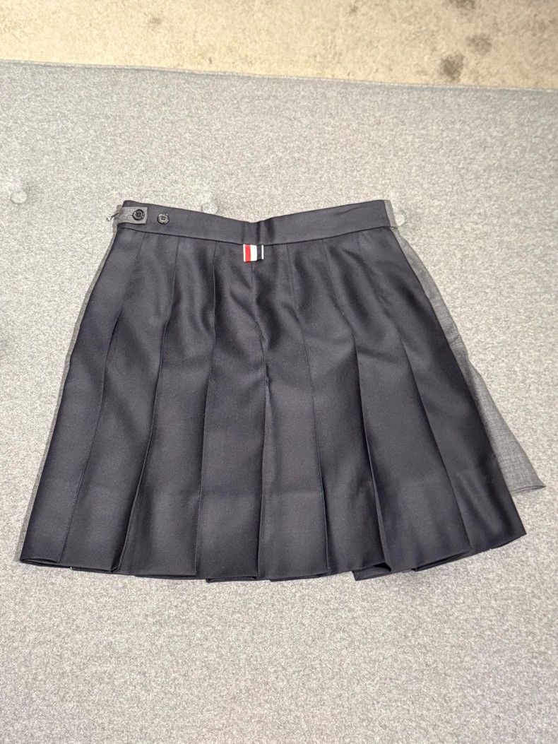 Thom Browne Rare Thom Browne Color Block Pleated Skirt-dmc Size US 38 / EU 54 - 4 Thumbnail