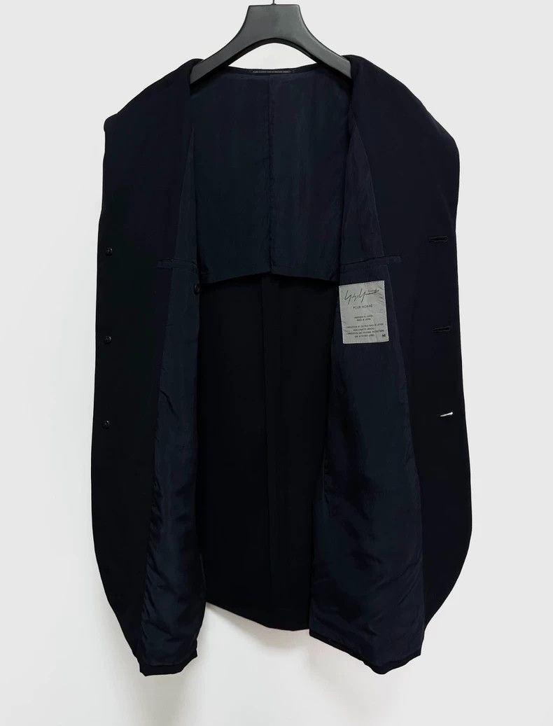 Yohji Yamamoto Yohji Yamamoto Navy Wool Jacket-dmc Size US M / EU 48-50 / 2 - 5 Thumbnail