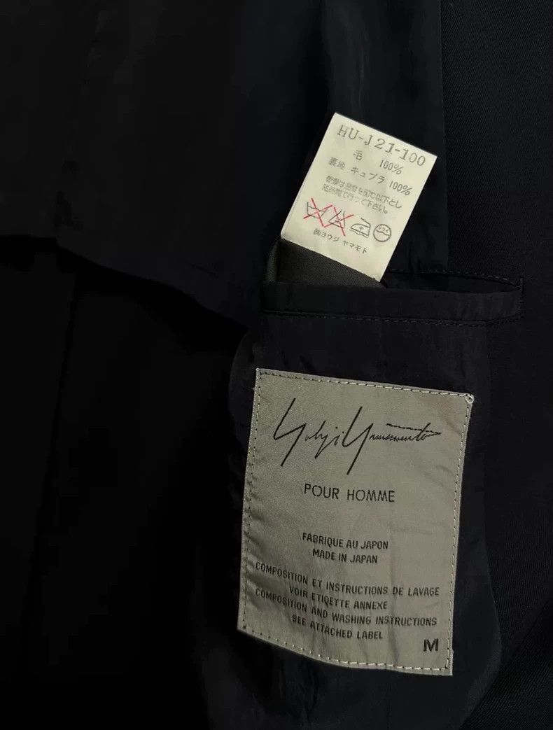 Yohji Yamamoto Yohji Yamamoto Navy Wool Jacket-dmc Size US M / EU 48-50 / 2 - 7 Thumbnail