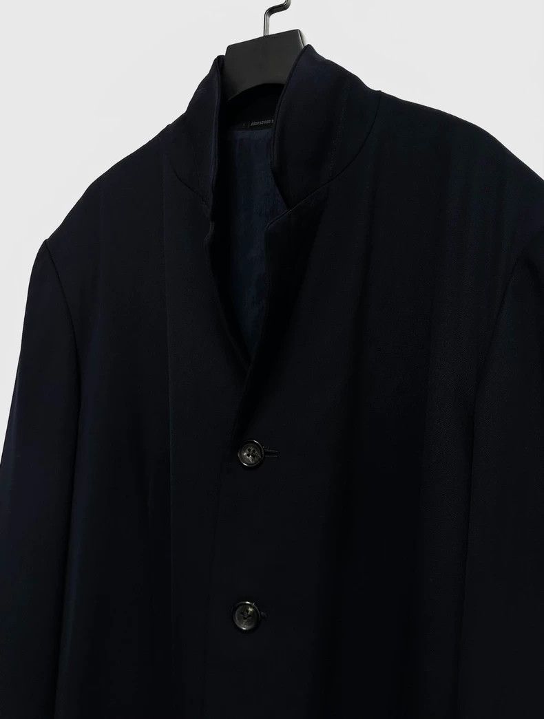 Yohji Yamamoto Yohji Yamamoto Navy Wool Jacket-dmc Size US M / EU 48-50 / 2 - 4 Thumbnail
