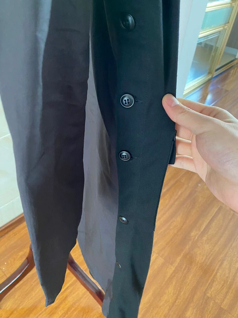 Yohji Yamamoto Yohji Yamamoto Long Coat with Pocket Design-dmc Size US M / EU 48-50 / 2 - 4 Thumbnail