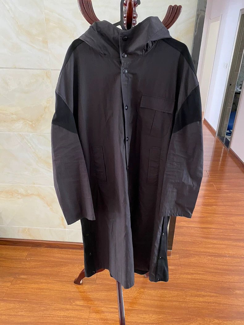 Yohji Yamamoto Yohji Yamamoto Long Coat with Pocket Design-dmc Size US M / EU 48-50 / 2 - 2 Thumbnail