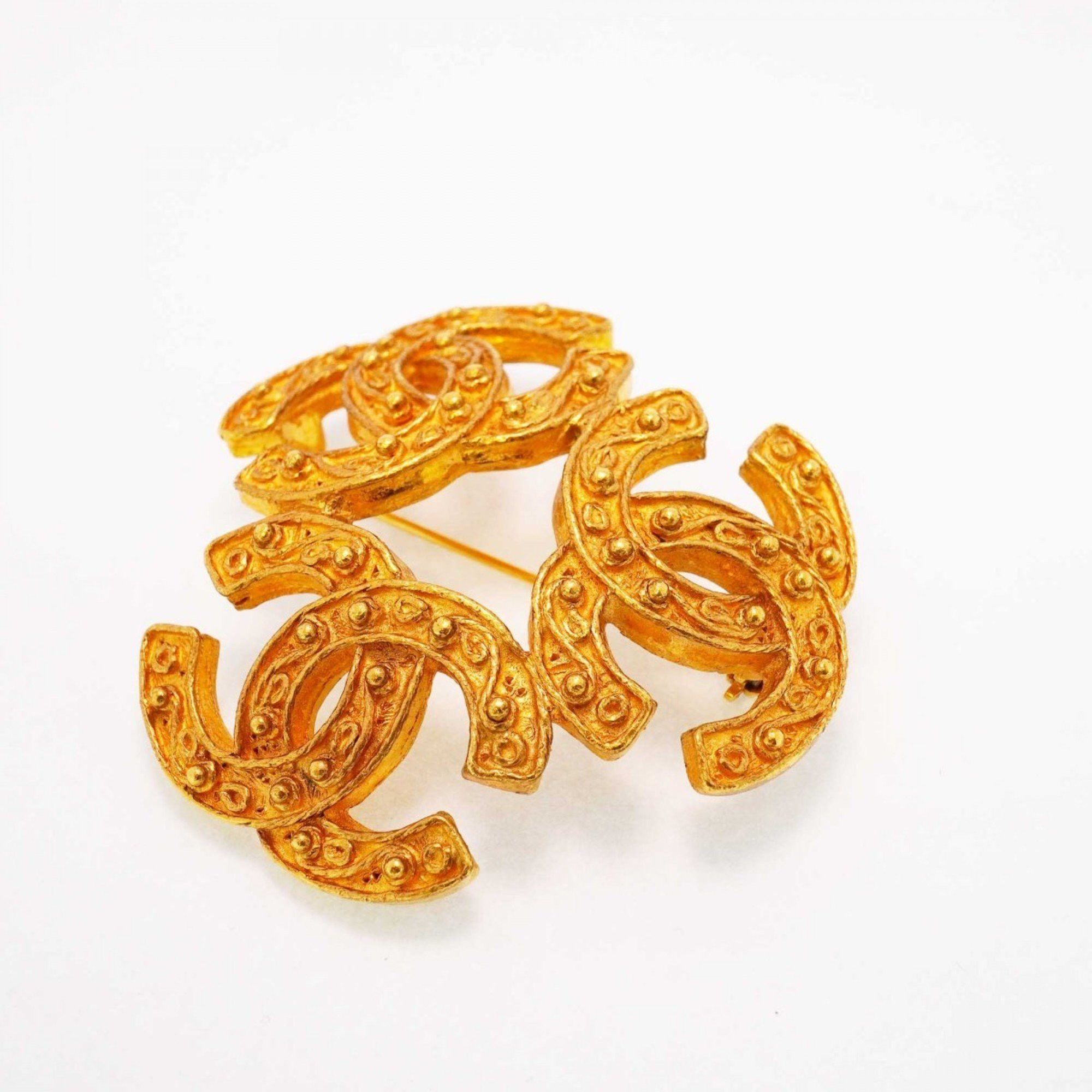 Chanel Chanel Coco Mark brooch Size ONE SIZE - 7 Thumbnail